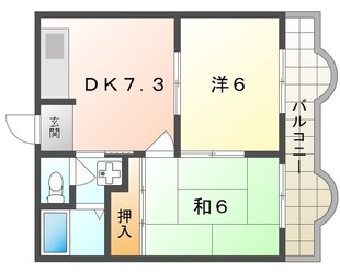 クレセントハイツの物件間取画像